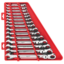 Milwaukee
        
        Wrench Set - Milwaukee 15pc SAE Flex Head Ratcheting Combination Wrench Set, 48-22-9413