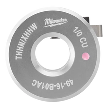 Milwaukee
        
        Bushing - Milwaukee 1/0 AWG - 750 MCM Cu THHN / XHHW Bushings, 49-16-BAC / 49-16-BC