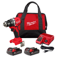 Milwaukee
        
        Drill/Driver Kit - Milwaukee M18™ Compact Brushless 1/2" Drill/Driver Kit, 3601-22CT