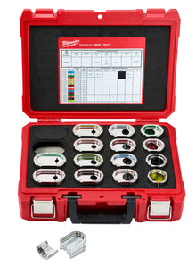 Milwaukee
        
        Die Kit - Milwaukee EXACT™ #6 - 750 MCM Aluminum 12T U-Style Die Kit, 49-12-KITA