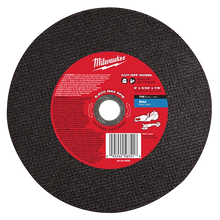 Milwaukee
        
        Cut-Off Wheel - Milwaukee 9" x 3/32" x 7/8" Cut-Off Wheel (Type 1) - 25PK, 49-94-9000