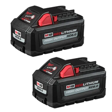 Milwaukee
        
        Battery Pack - Milwaukee M18™ REDLITHIUM™ HIGH OUTPUT™ XC6.0 Battery Pack (2 Pack), 48-11-1862