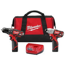 Milwaukee
        
        Combo Kit - Milwaukee M12™ Cordless LITHIUM-ION 2-Tool Combo Kit, 2497-22