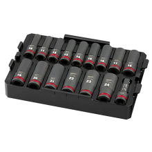 Milwaukee
        
        Socket Set - Milwaukee SHOCKWAVE Impact Duty™ Socket 1/2” Dr 16PC MM TRAY Set, 49-66-6818