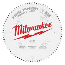 Milwaukee
        
        Saw Blade - Milwaukee 12 in. 80T Fine Finish Circular Saw Blade, 48-40-1224
