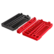 Milwaukee
        
        Ratchet and Socket Tray - Milwaukee 106pc. 1/4" & 3/8” Drive Ratchet and Socket Trays- SAE & Metric, 48-22-9486T