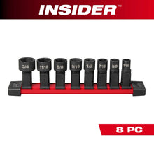 Milwaukee
        
        Socket Set - Milwaukee INSIDER™ Box Ratchet Socket SAE Set 8PC, 49-16-1640