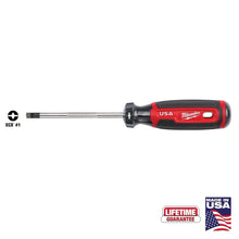 Milwaukee
        
        Screwdriver - Milwaukee #1 ECX 4" Cushion Grip Screwdriver (USA), MT215