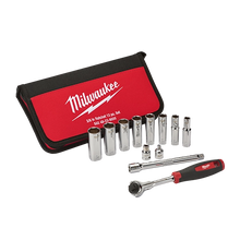 Milwaukee
        
        Socket Set - Milwaukee 12pc 3/8" Drive SAE Socket Set, 48-22-9000