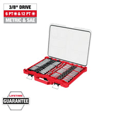 Milwaukee PACKOUT™
        
        Socket Set - Milwaukee 98pc 3/8" 6-Pt and 12-Pt Metric & SAE Ratchet & Socket Set with PACKOUT™ Low-Profile Organizer, 48-22-9285