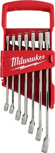 Milwaukee
        
        Wrench Set - Milwaukee 7pc Combination Wrench Set - SAE, 48-22-9407