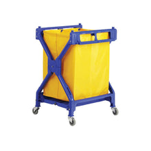 Globe Commercial Products
        
        Laundry Cart - Globe Plastic X- Frame Cart, 5195 / 5196