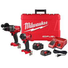 Milwaukee
        
        Combo Kit - Milwaukee M18 Fuel 2-Tool Combo Kit Includes 1/2" Hammer Drill/Driver, 1/4" Hex Impact Driver, Extended Capacity Battery Pack, Multi-Voltage Charger, 3697-22CXC