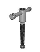 Carr Lane
        
        SCREW CLAMP - CARRLANE BAR HANDLE SCREW CLAMP, CL-840-BHSB