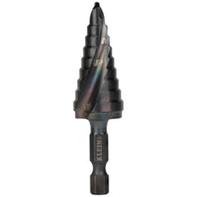 Klein Tools
        
        Step Drill Bit - Klein Tools Step Drill Bit, Quick Release, Spiral Flute, 1/4 to 3/4-Inch, QRST03