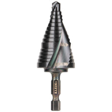 Klein Tools
        
        Step Drill Bit - Klein Tools Step Drill Bit, Quick Release, Spiral Flute, 7/8 to 1-1/8-Inch, QRST11