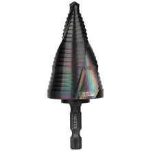 Klein Tools
        
        Step Drill Bit - Klein Tools Step Drill Bit, Quick Release, Spiral Flute, 7/8 to 1-3/8-Inch, QRST15