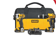 Stanley Black & Decker
        
        Cordless Hammerdrill - DeWALT® 20V MAX* Compact Cordless Hammerdrill/Impact Driver Combo Kit (1.5 Ah), DCK285C2